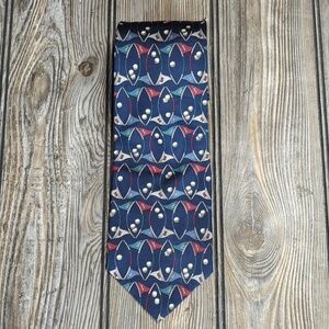 Burt Pulitzer Golf Tie